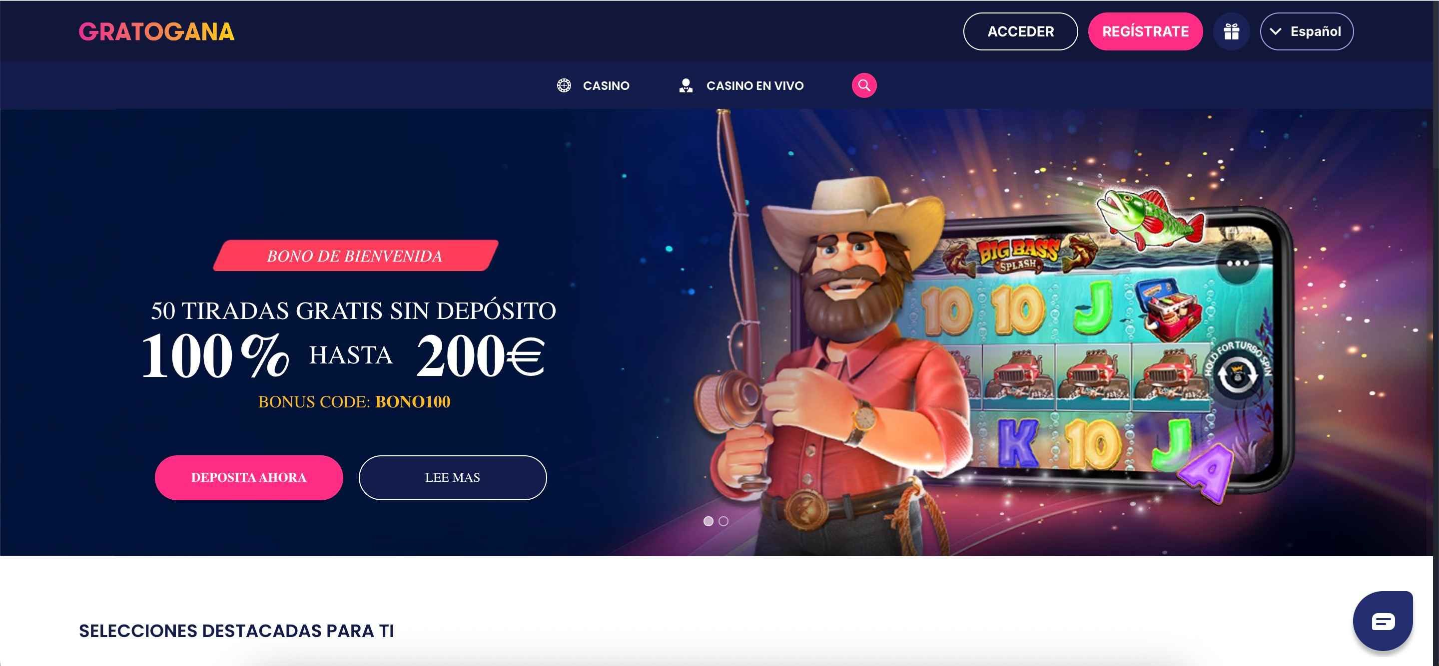 Reseña de Gratogana Casino (2026)